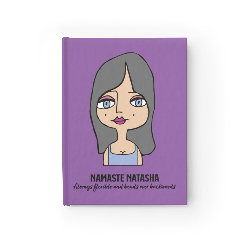 Namaste Natasha Journal - Ruled Line