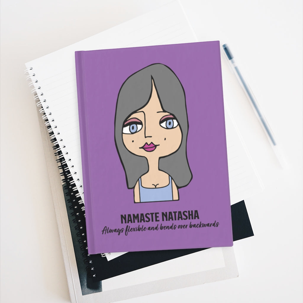 Namaste Natasha Journal - Ruled Line