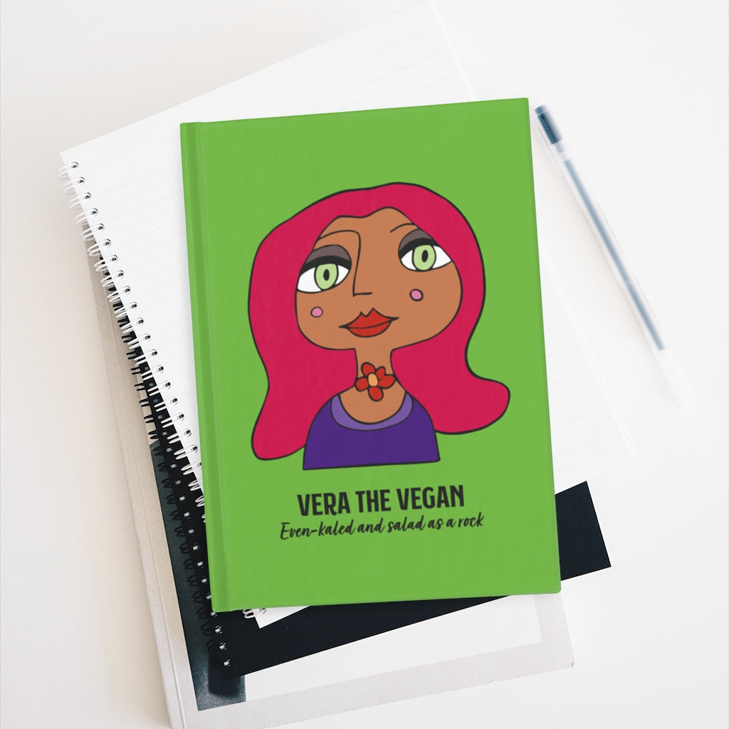 Vera The Vegan Journal - Ruled Line