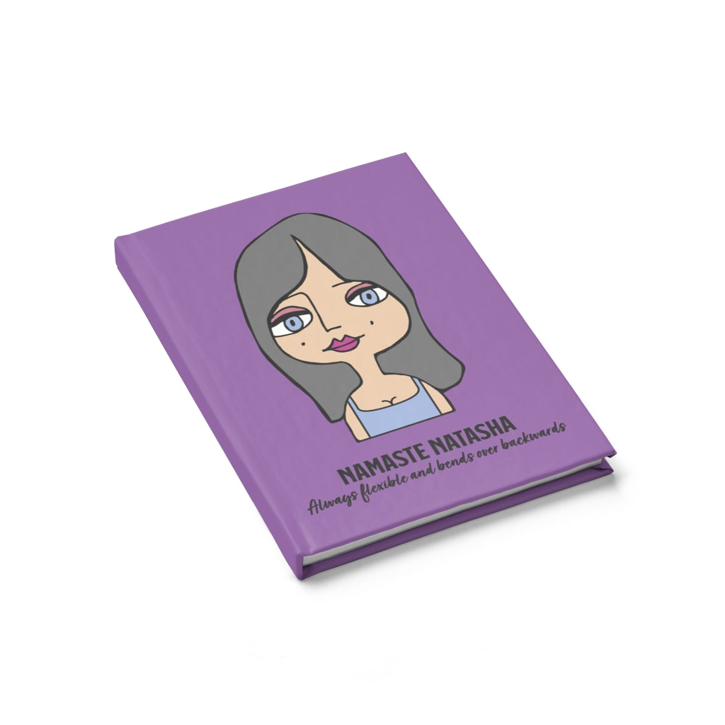 Namaste Natasha Journal - Ruled Line