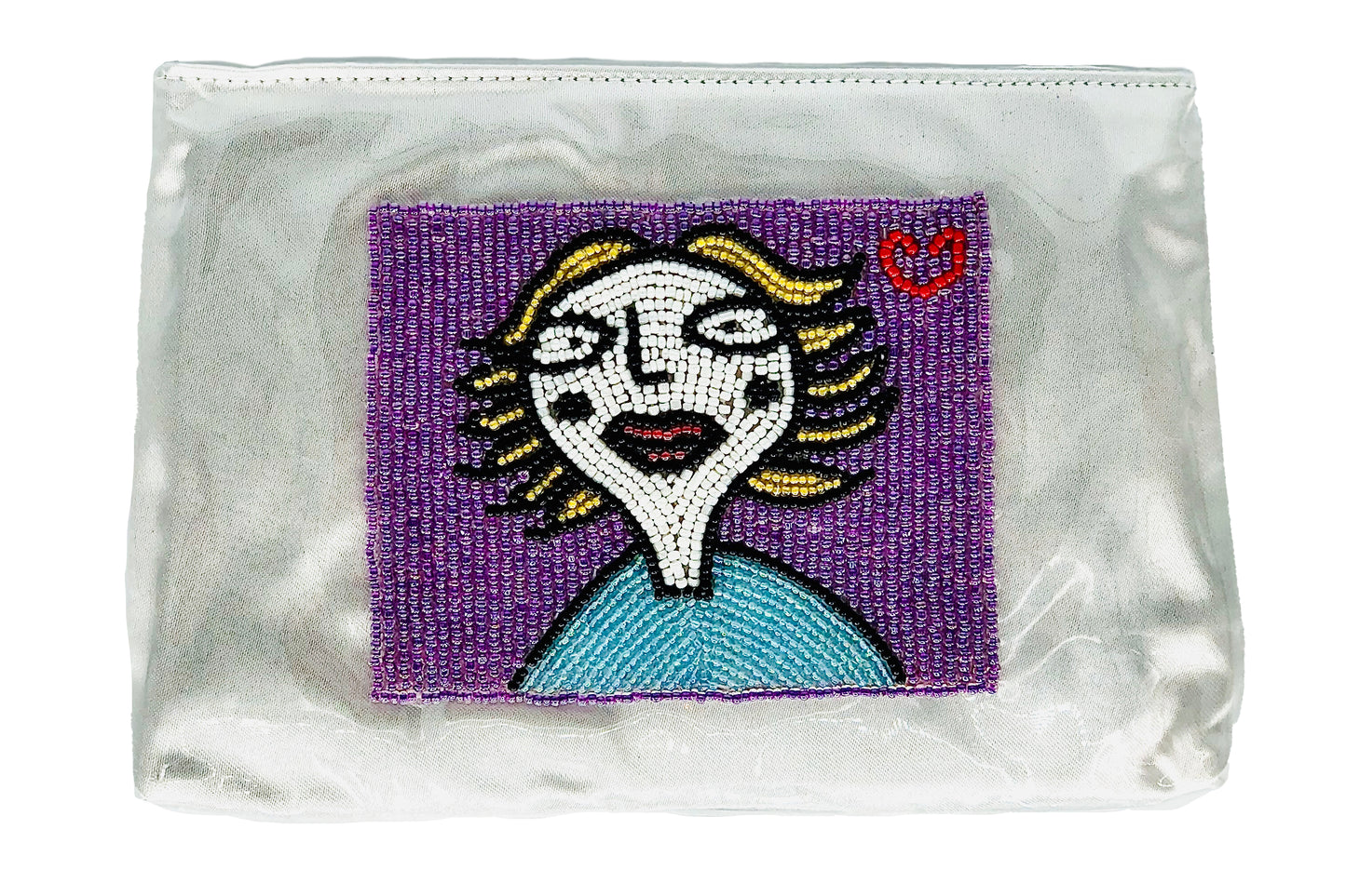 Carrie Shiny Cosmetic Bag