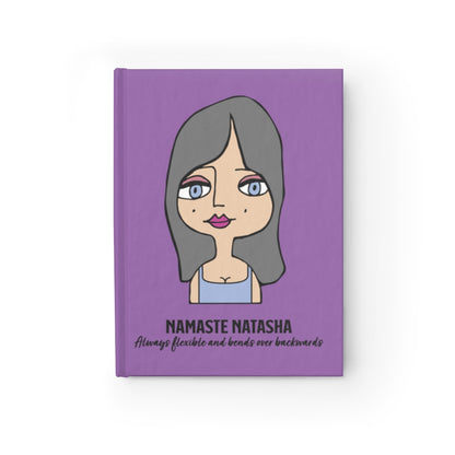 Namaste Natasha Journal - Ruled Line