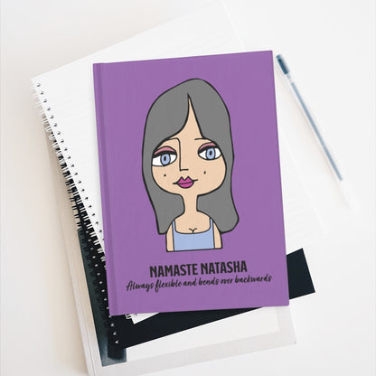 Namaste Natasha Journal - Ruled Line