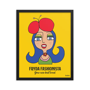Fryda Fashionista Framed Art